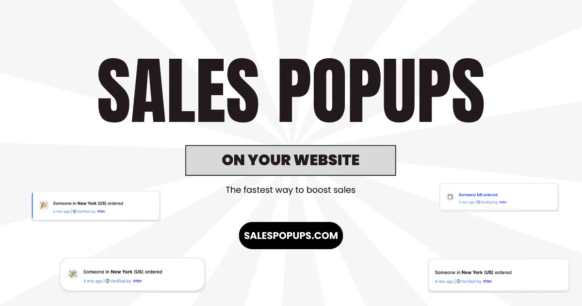 How to Add Sales Notifications to Website