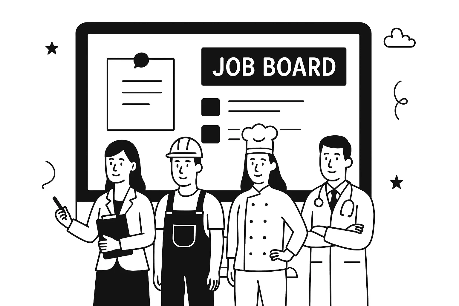 Job boards and service platforms social proof notifications