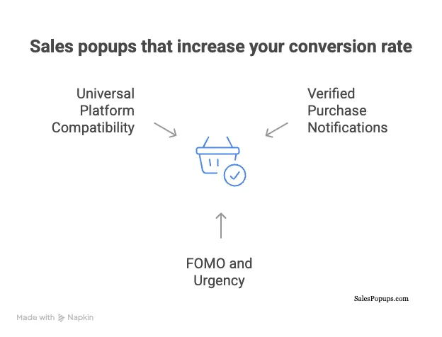 Sales popups increase your conversion rate