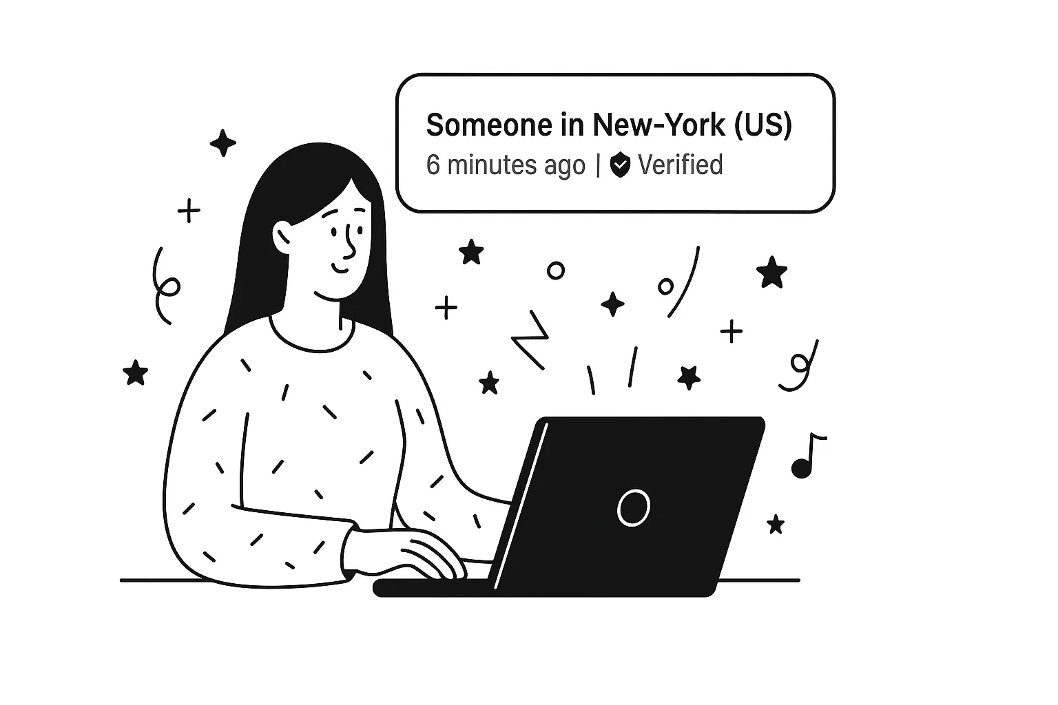 Visible social proof